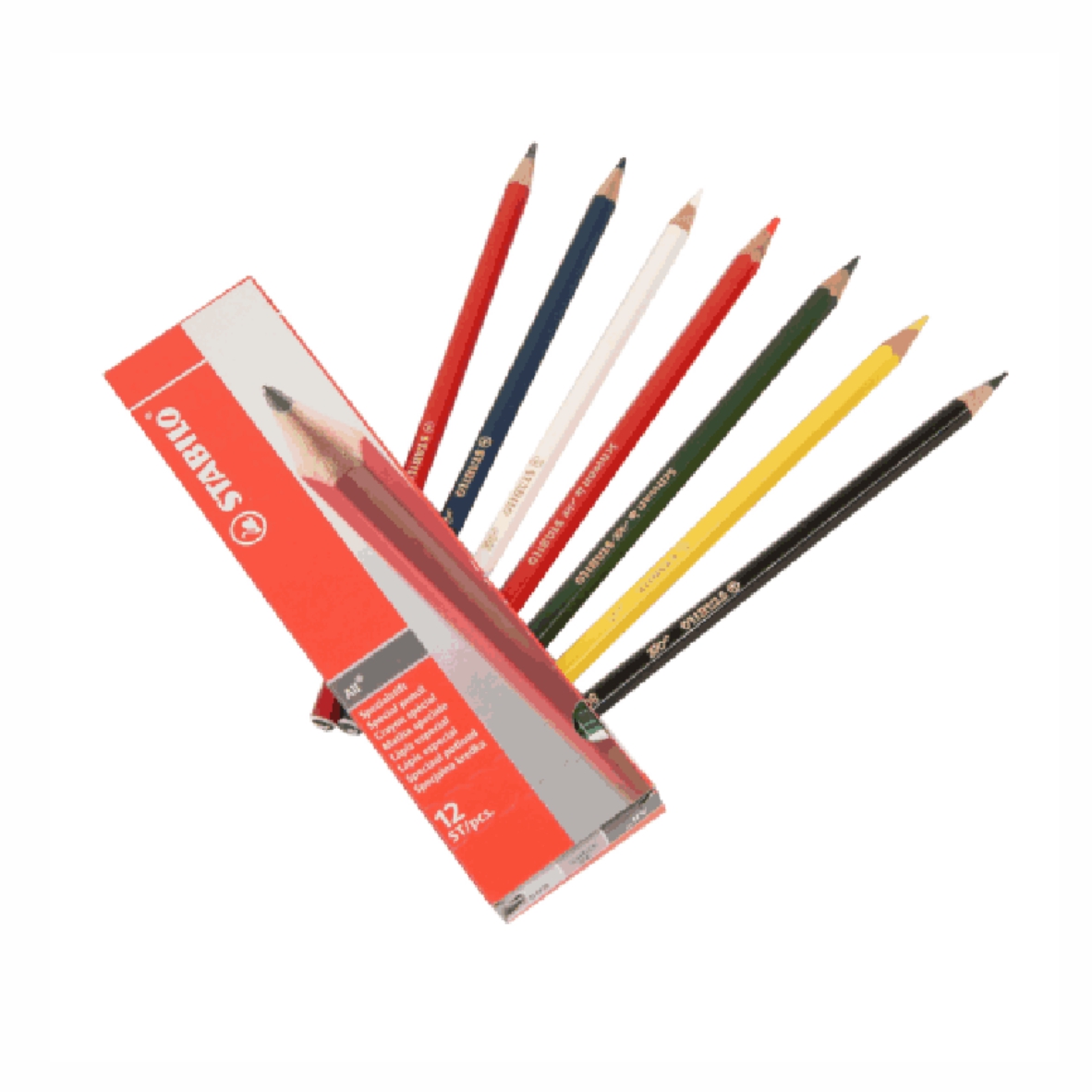 Stabilo White Grease Pencil [Chinagraph]