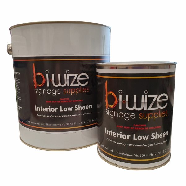 interior low sheen paint