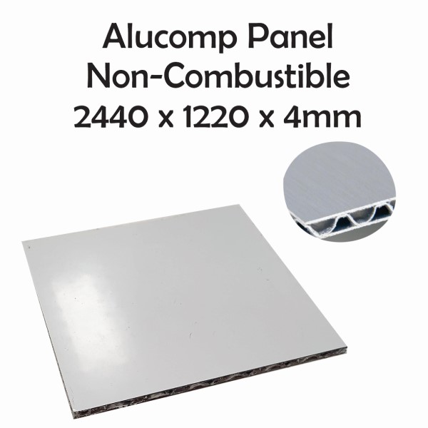 non combustible aluminium panel 2440 x 1220