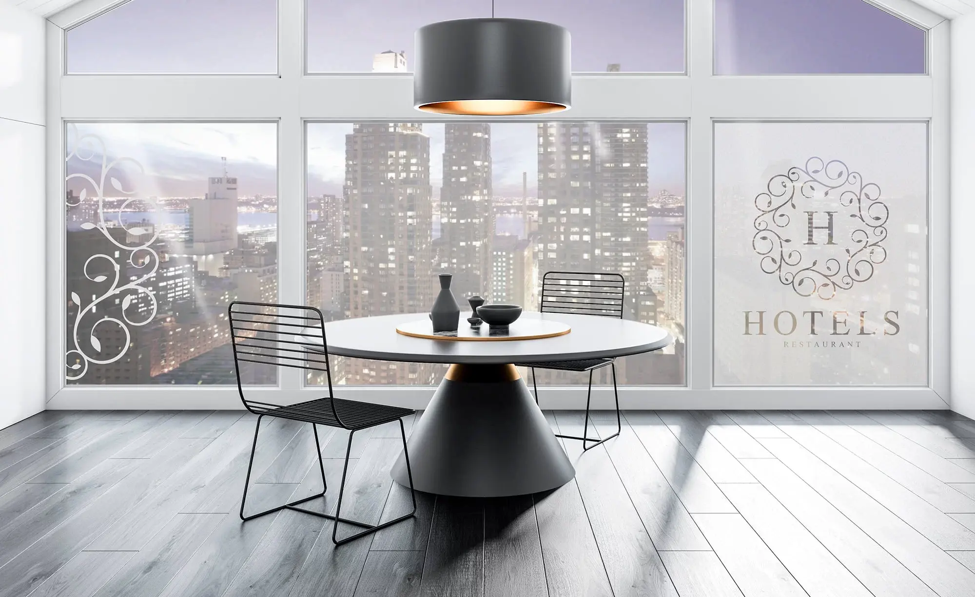 our window frosting films