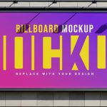 Large outdoor billboard signage mockup displayed on a commercial wall in Thomastown