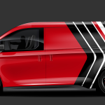 Vehicle wrapped with custom signage vinyl graphics for commercial branding in Thomastown